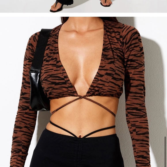 Brand new motel rocks lieneva tiger shirt - Picture 4 of 4